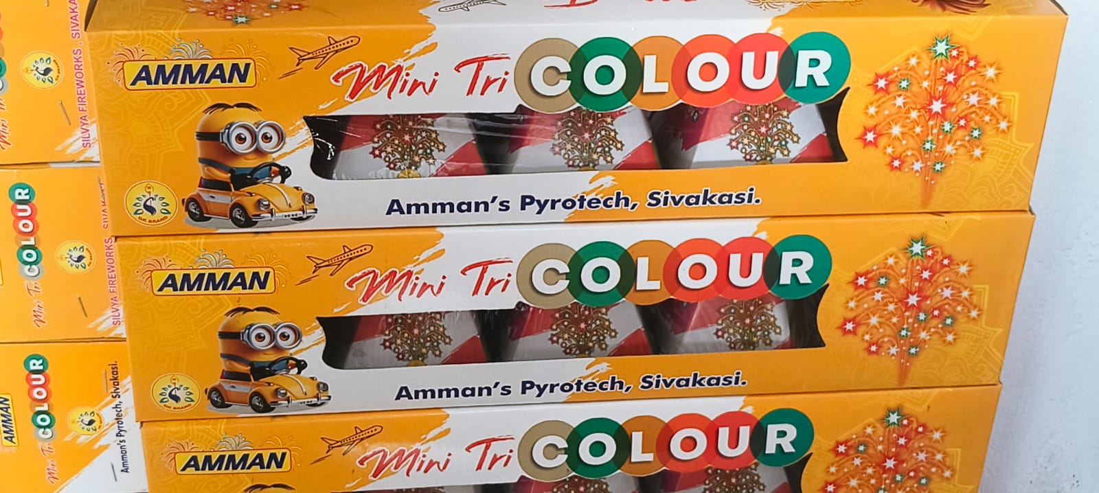 Mini Tri Colour