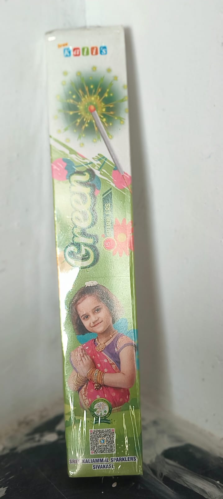 15cm Green Sparklers